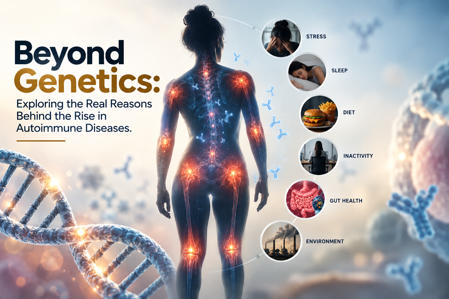 BEYOND GENETICS: Exploring the Real Reasons Behind the Rise in Autoimmune Diseases